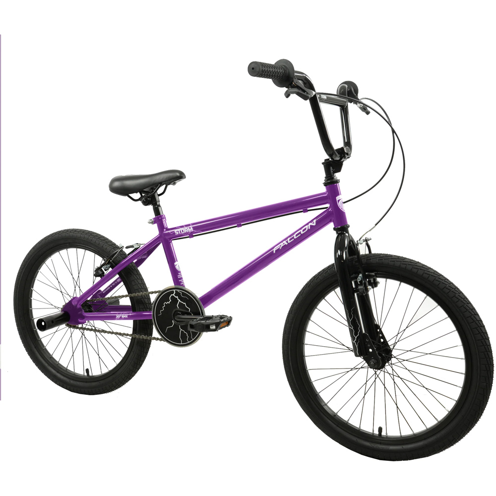 Falcon Storm 20-inch Purple BMX Bike Image 2