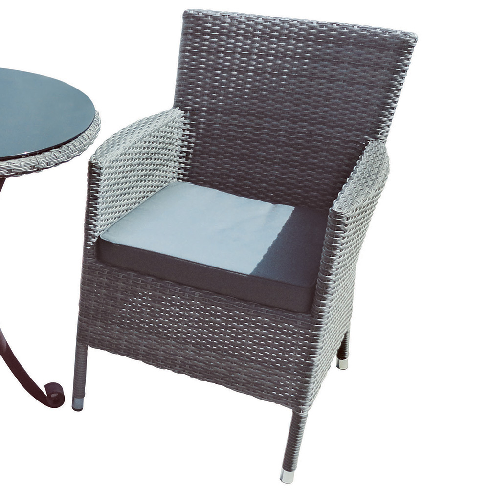 Katie Blake Sandringham Grey Garden Bistro Sets Wilko