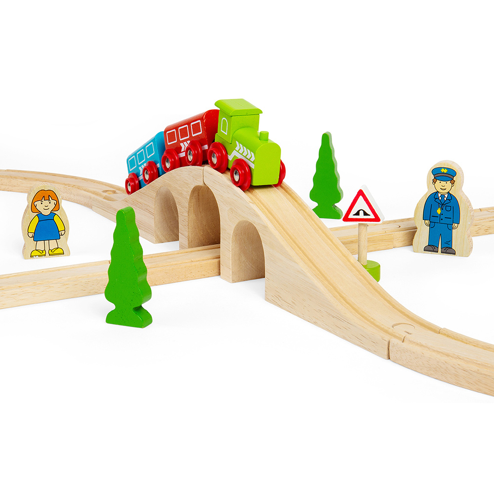 Bigjigs Rail Figure of Eight Train Set Image 4