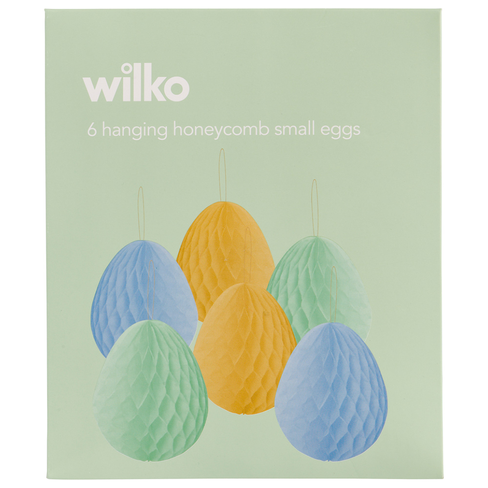 Wilko Hanging Small Eggs 6 Pack Wilko