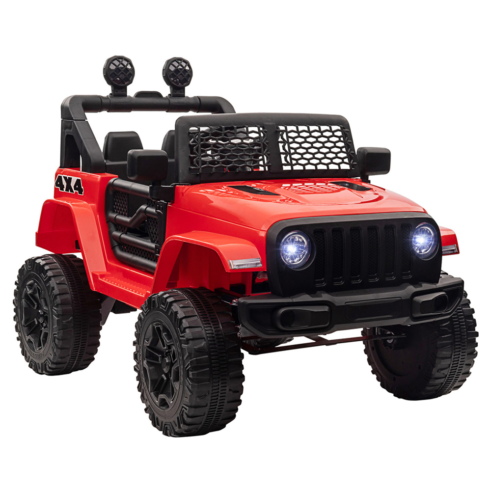 Kids Red Electric Off-Road Ride On Car Toy Truck 3-6 Years Image 1