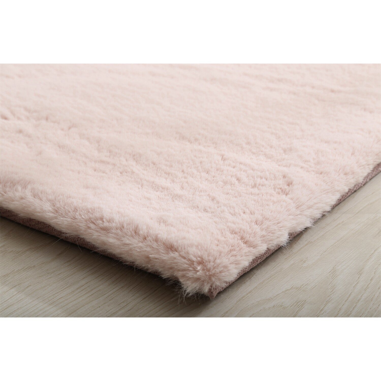 Blossom Lux Rabbit Faux Fur Rug 100 x 150cm Image 3