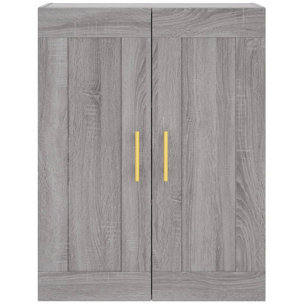 vidaXL 3 Door 3 Drawer Grey Sonoma Highboard Image 6