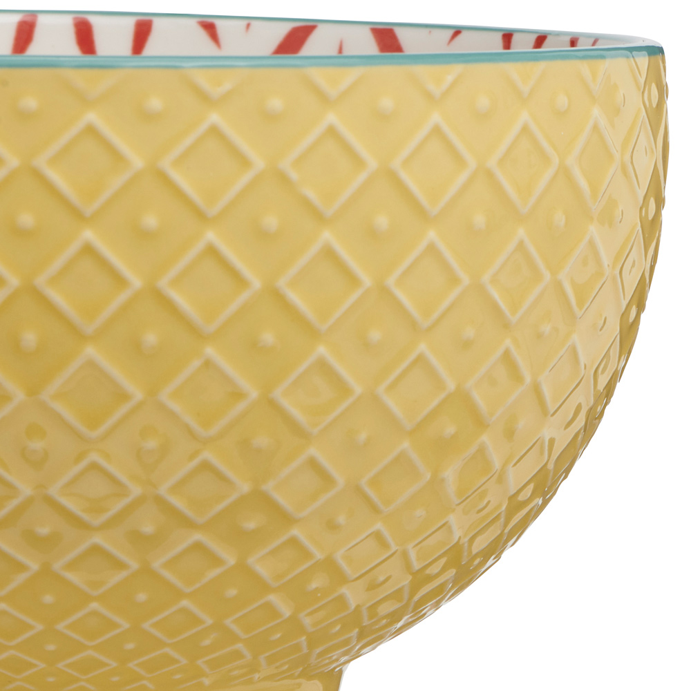 wilko Mezze Yellow Cereal Bowl Wilko