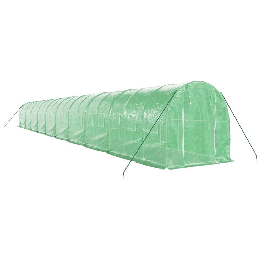 vidaXL Green 6.5 x 65.6ft Greenhouse Image 2
