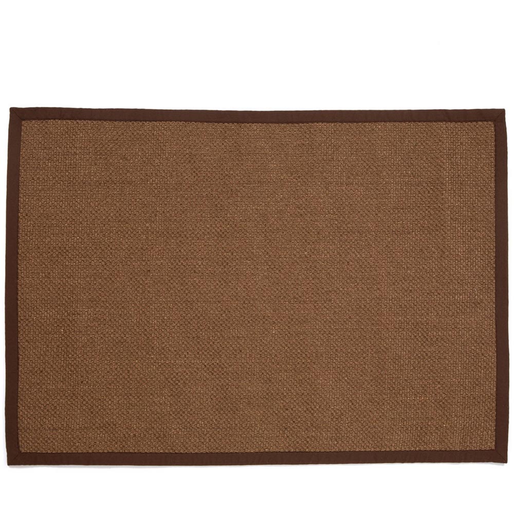 Urmston Brown Jute Rug 120 x 170cm Image 1