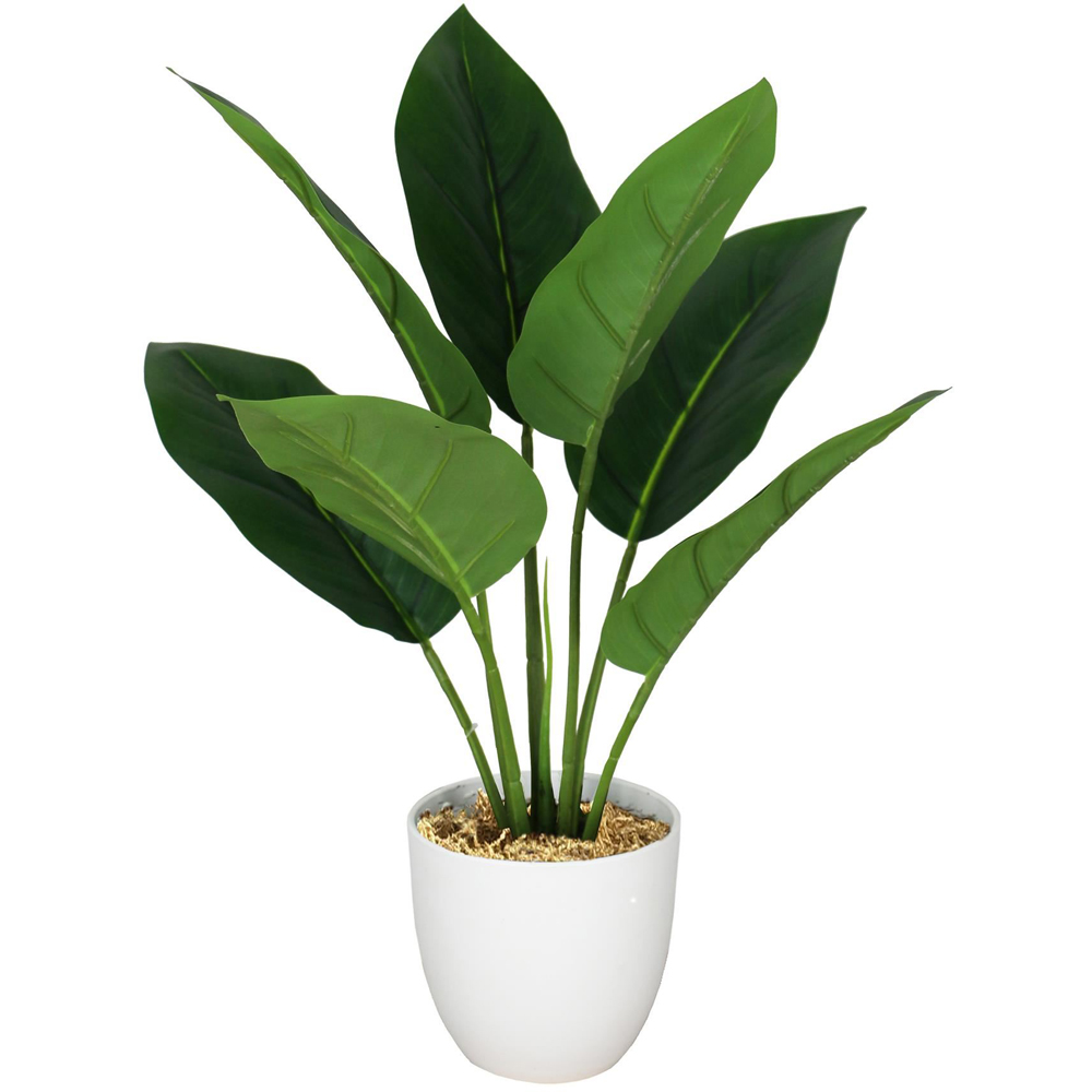 Leaf Aureum Artificial Plant in Pot 45cm 6 Pack Image 3
