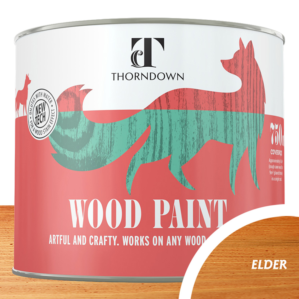 Thorndown Elder Satin Wood Paint 750ml Image 3