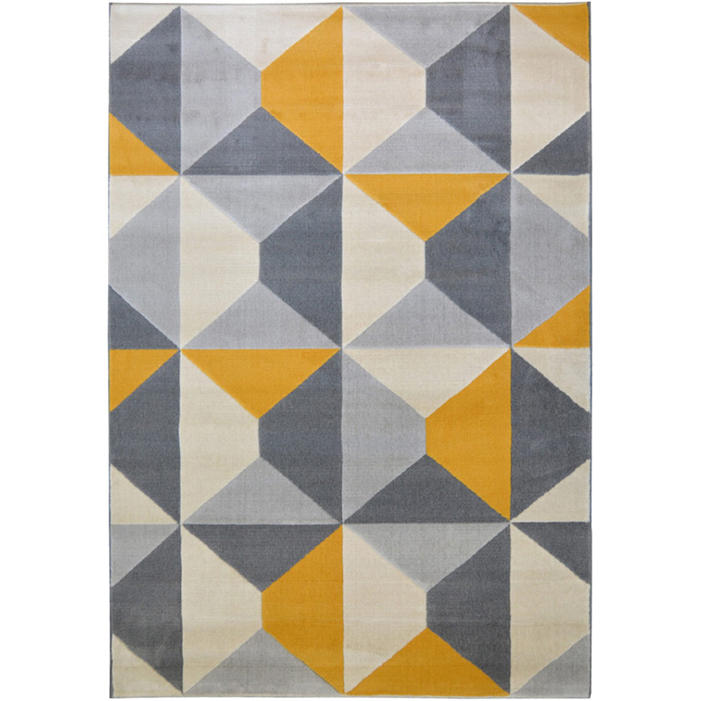 Homemaker Creation Venus Mustard Rug 160 x 230cm Image 1