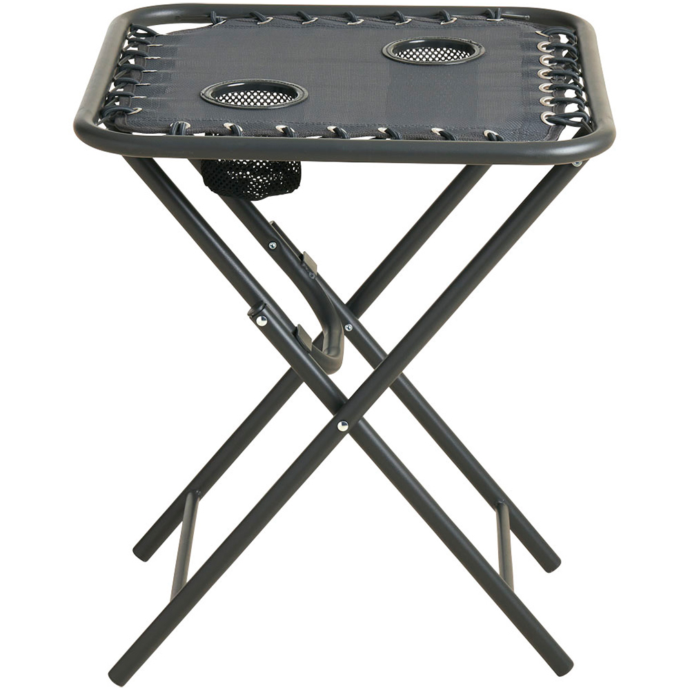 Wilko Folding Table with Cup Holders Image 2