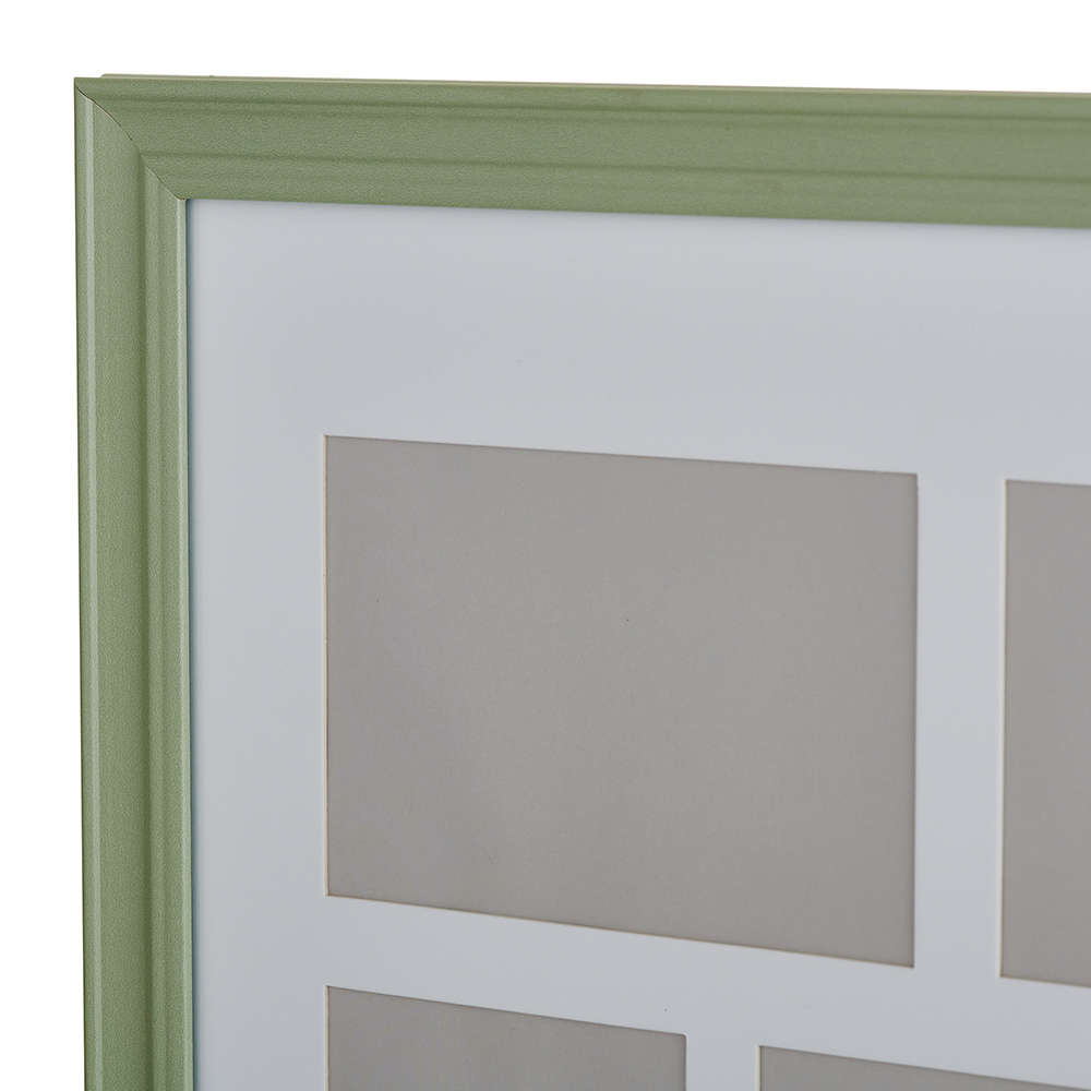 Wilko Sage Green Multi Photo Frame 40 x 50cm Image 4