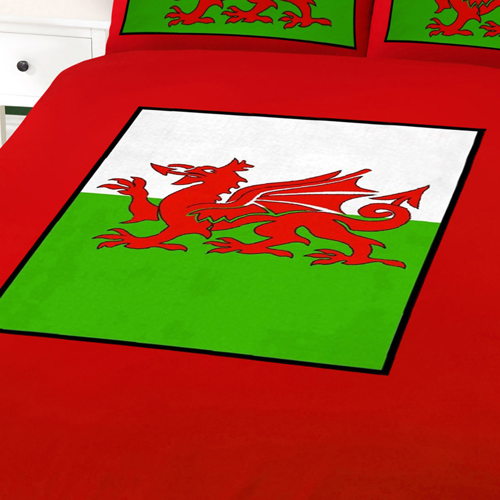 Velosso Single Multicolour Welsh Dragon Duvet Cover Set Image 3