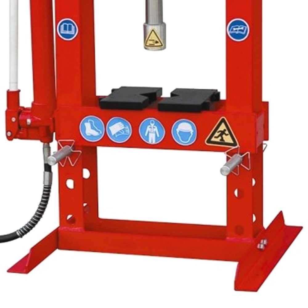 Hilka Tools 10 Tonne Bench Top Shop Press Image 3