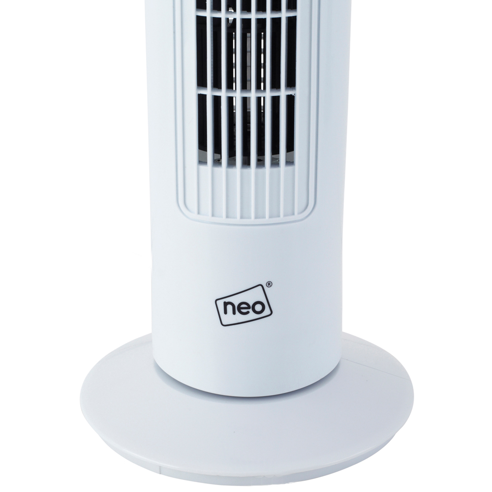 Neo White Free Standing Tower Fan 29 inch Image 4