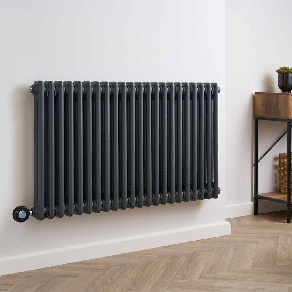 Eden Arcadia 4095 BTU 1200W Anthracite Electric Column Radiator 600 x 1010mm Image 2