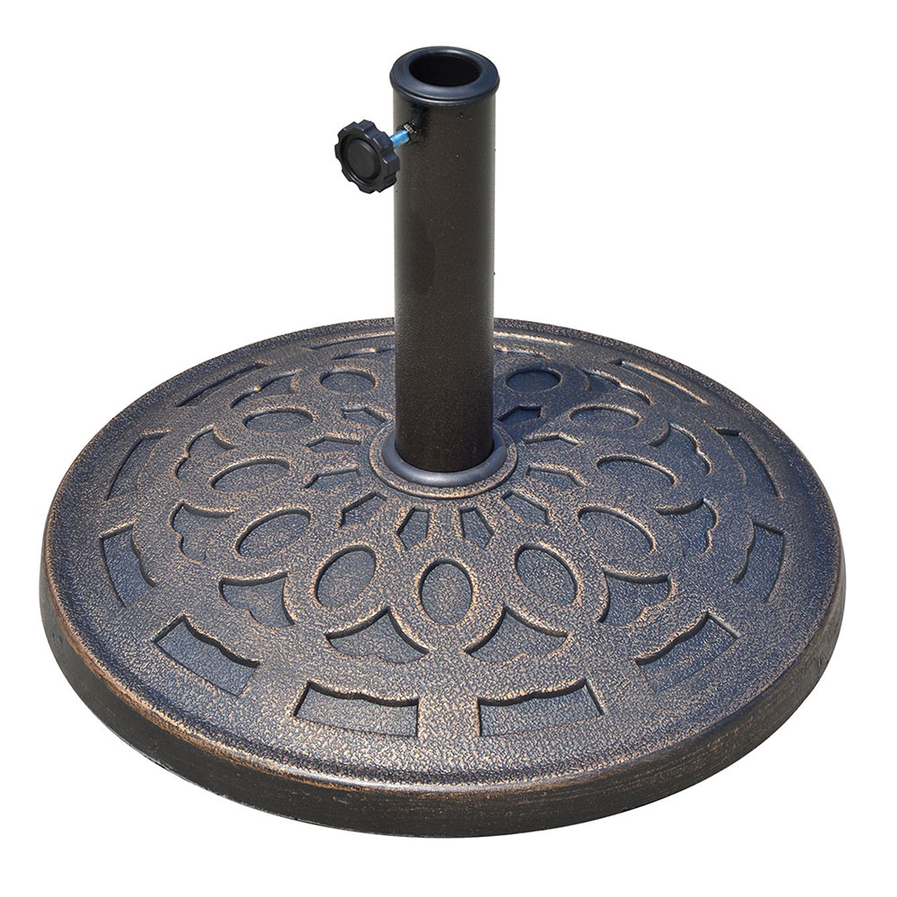 Outsunny 14kg Patio Umbrella Round Base Image 1