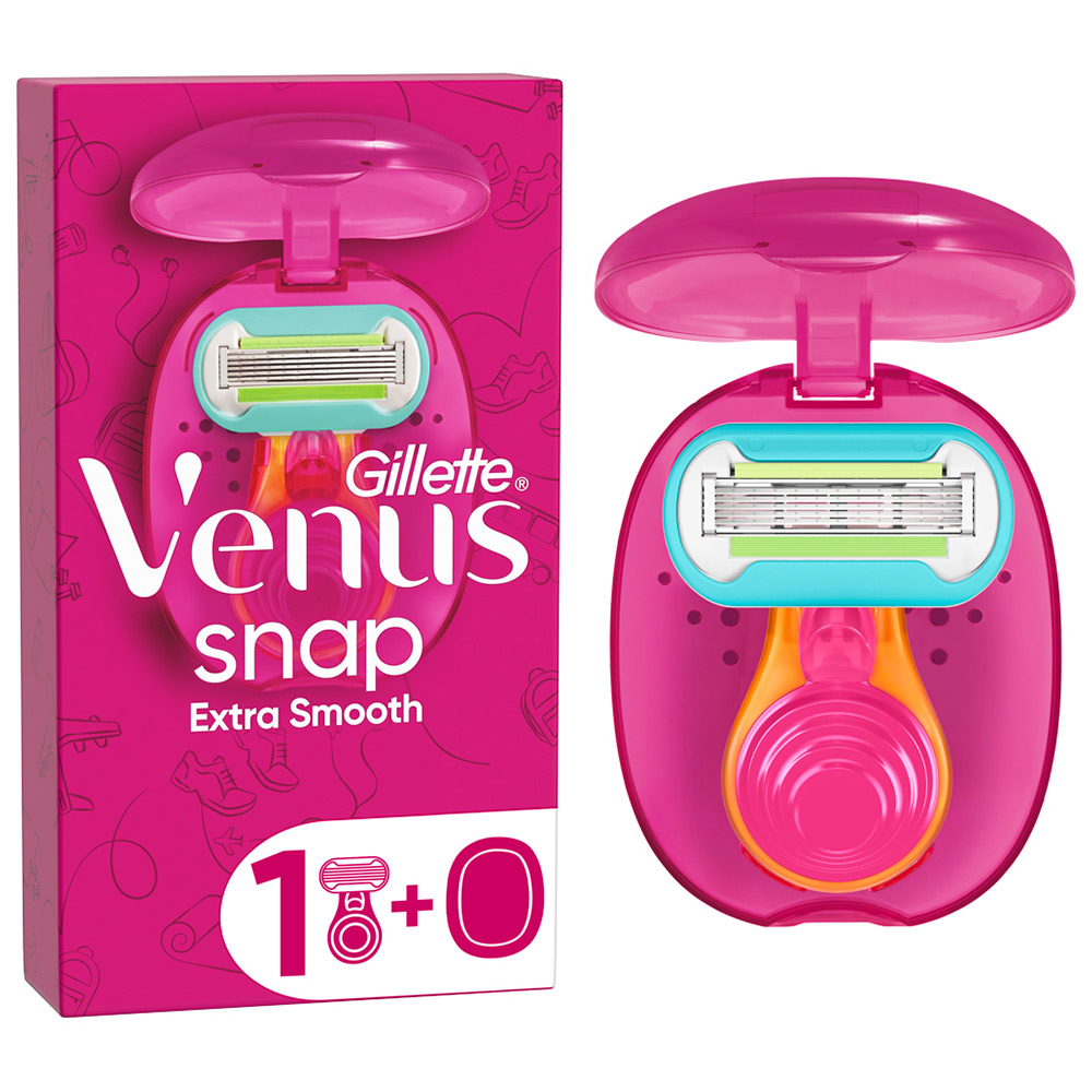 Venus Snap Razor With Pink Case Image 2