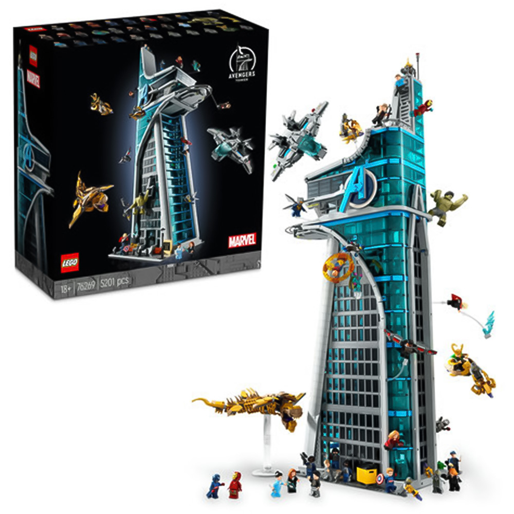 LEGO Marvel 76269 Super Heros Avengers Tower Building Kit Image 2