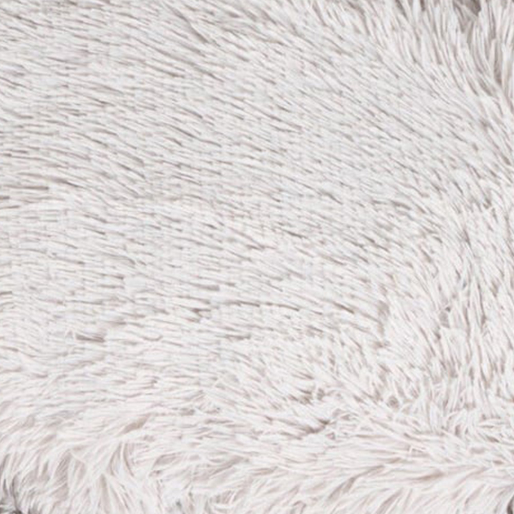 Super Fluffy Soft Pet Bed Grey Medium Image 6
