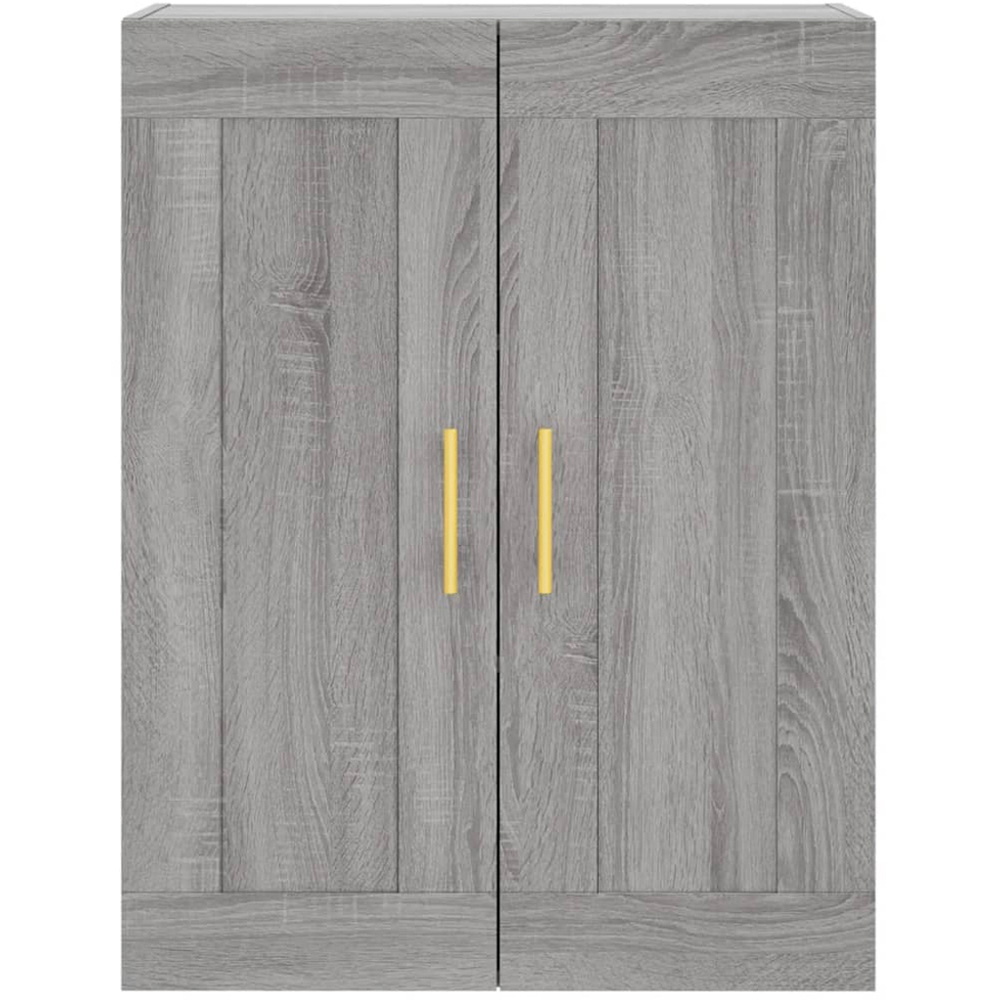 vidaXL 2 Door 3 Drawer Grey Sonoma Highboard Image 6