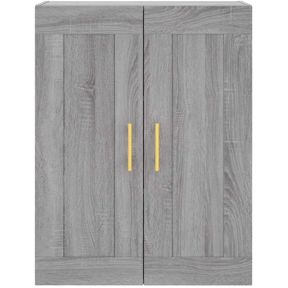 vidaXL 2 Door 3 Drawer Grey Sonoma Highboard Image 6