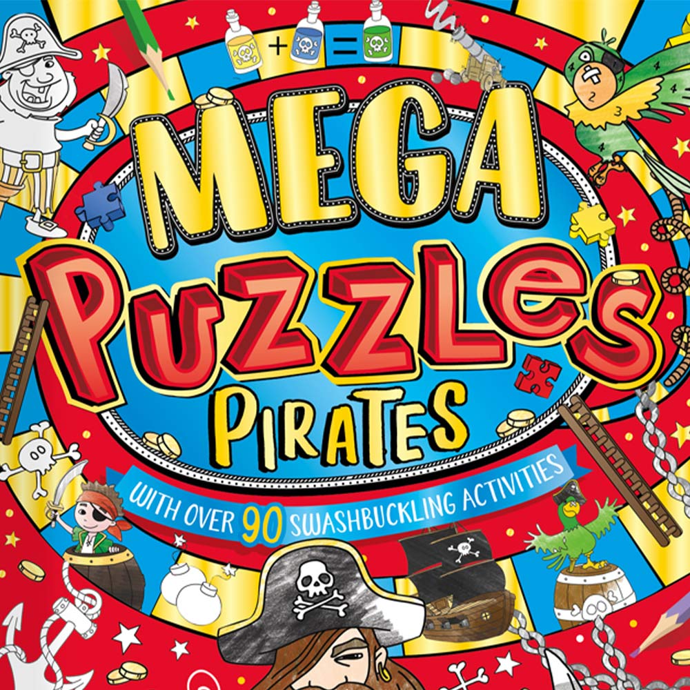 Mega Puzzles Pirates Book Image 2