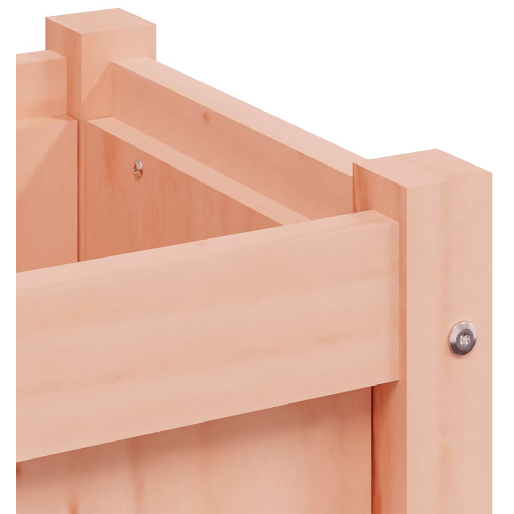 vidaXL Natural Solid Douglas Fir Wood Garden Planter 180 x 31 x 31cm Image 8