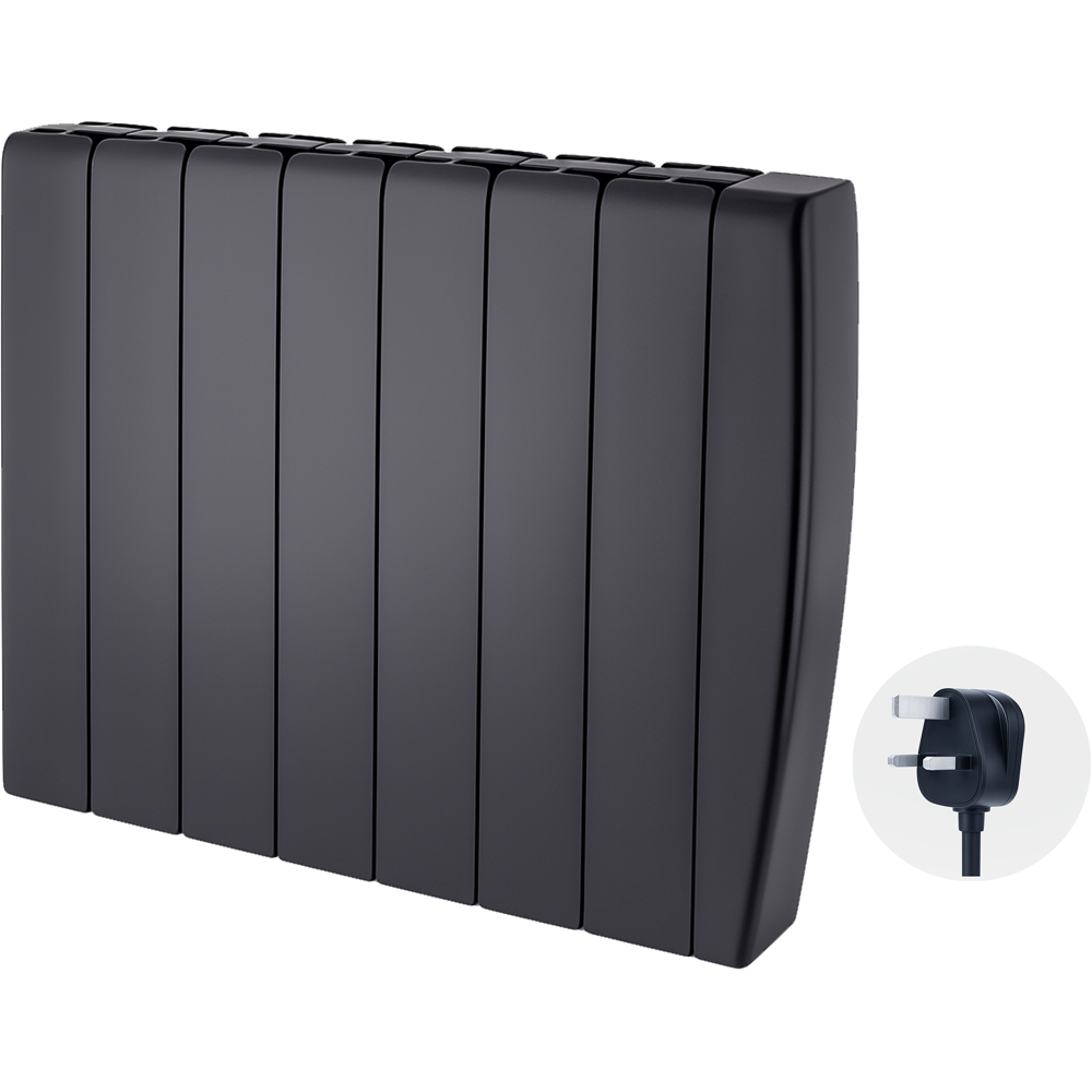 TCP Smart Black Ceramic Electric Radiator 2000W Image 3