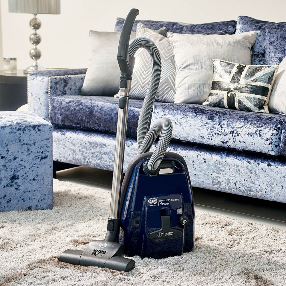 Sebo Airbelt K1 Komfort Bagged Navy Blue Vacuum Cleaner 890W Image 2