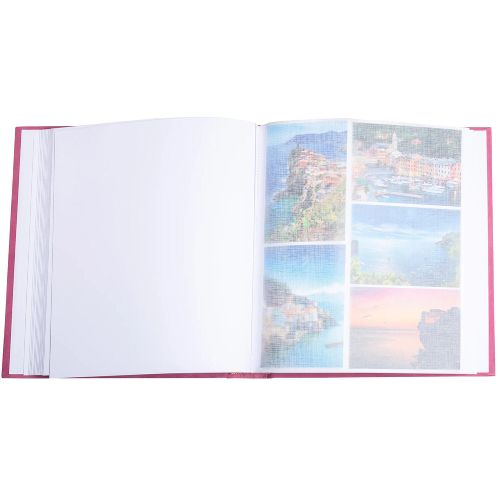 Exacompta Old Pink Photo Album 60 Sheets 300 Photos Image 5
