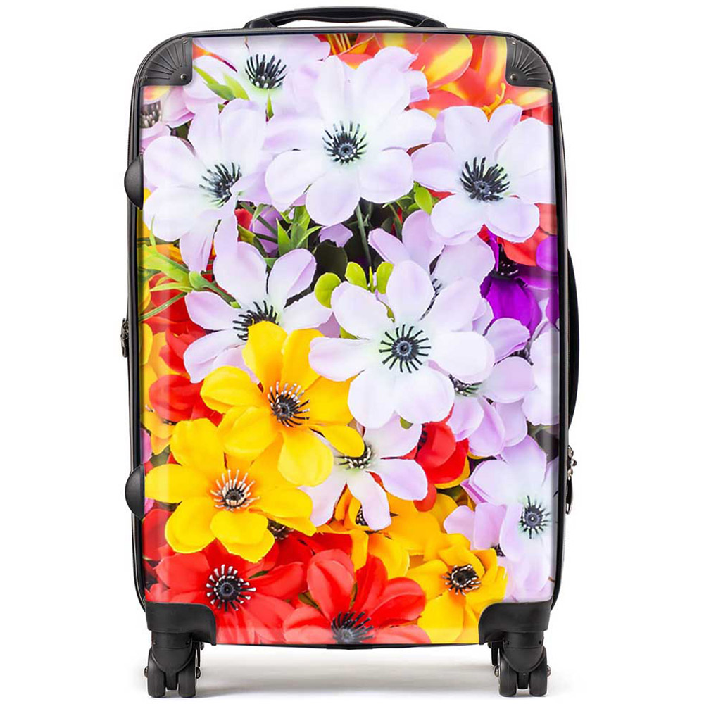 Warren Reed Designer Medium Spring Flowers Suitcase Image 1