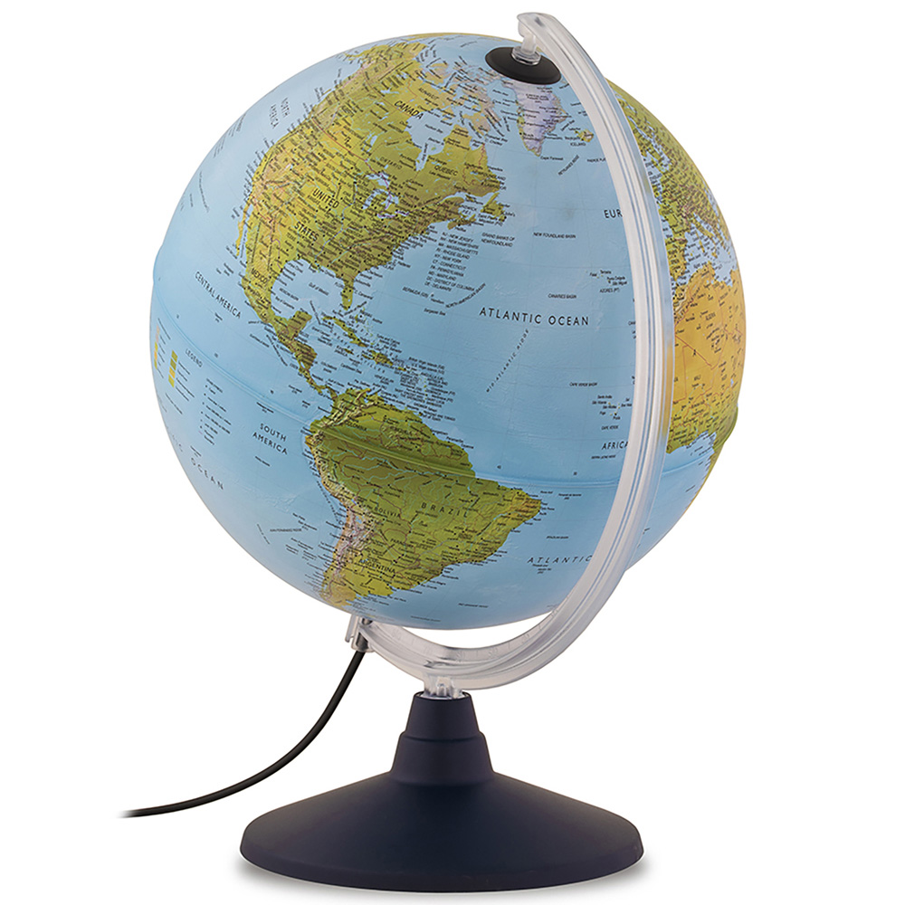 Nova Rico Elite Physical and Political Illuminated Globe 25cm Image 5
