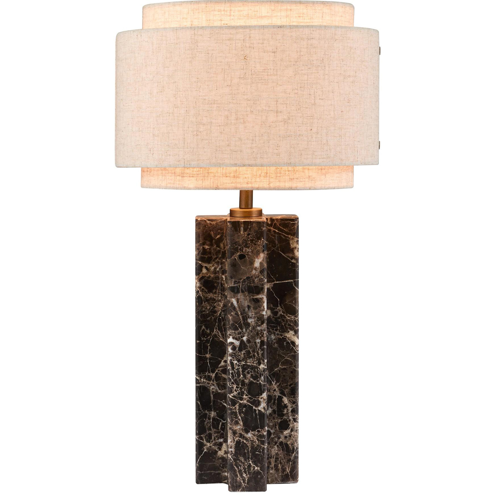 Nordlux Takai Beige Marble Table Lamp Image 4