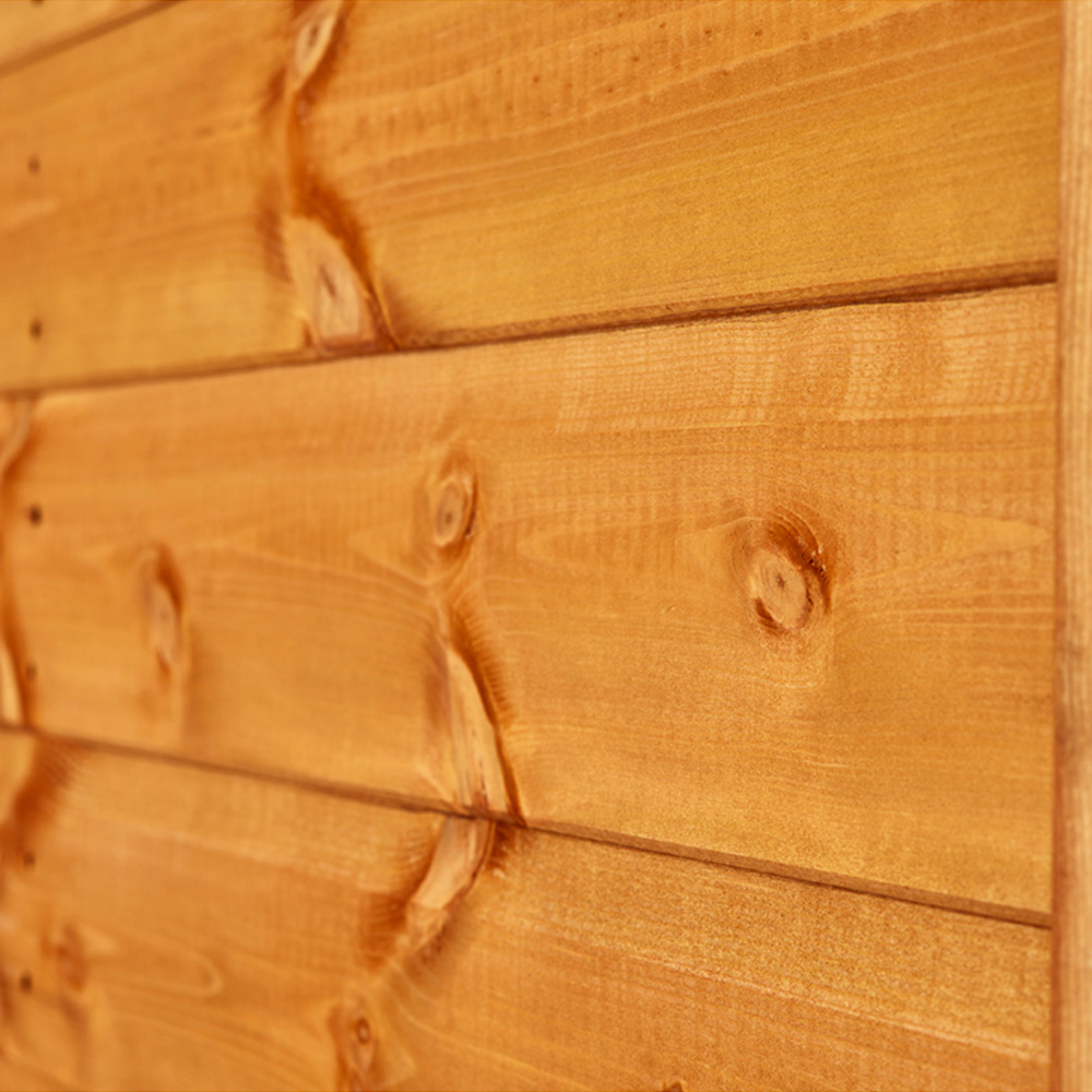 Power Sheds 14 x 4ft Double Door Pent Wooden Shed Image 5