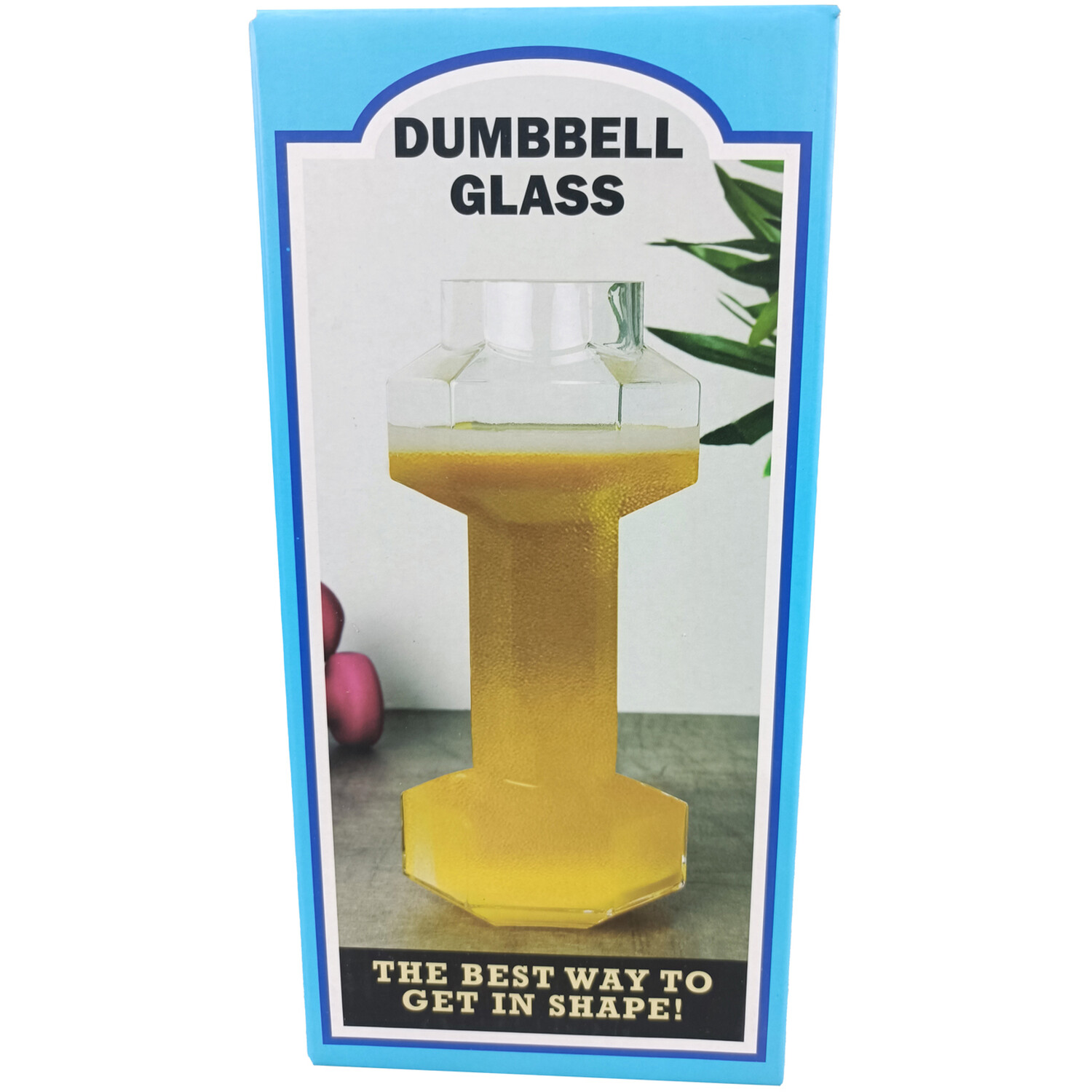 Dumbbell Glass - Clear Image 1
