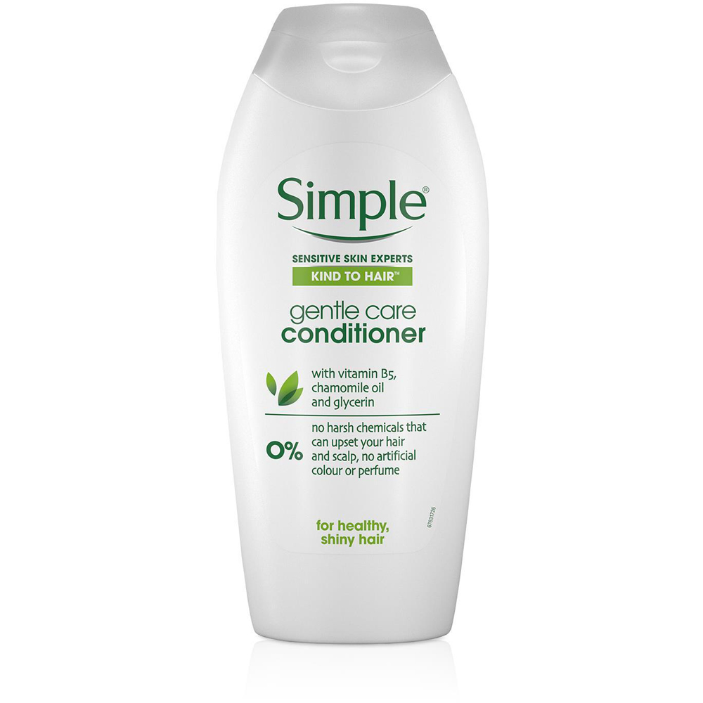 Simple Kind to Hair Gentle Care Conditioner 400ml 6 Pack Image 3