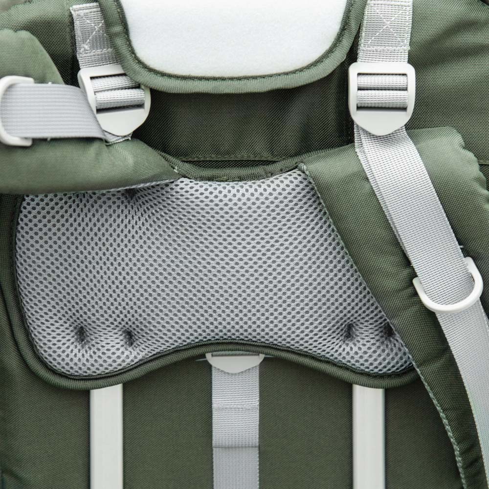 Portland Green Hiking Baby Backpack Carrier Image 2