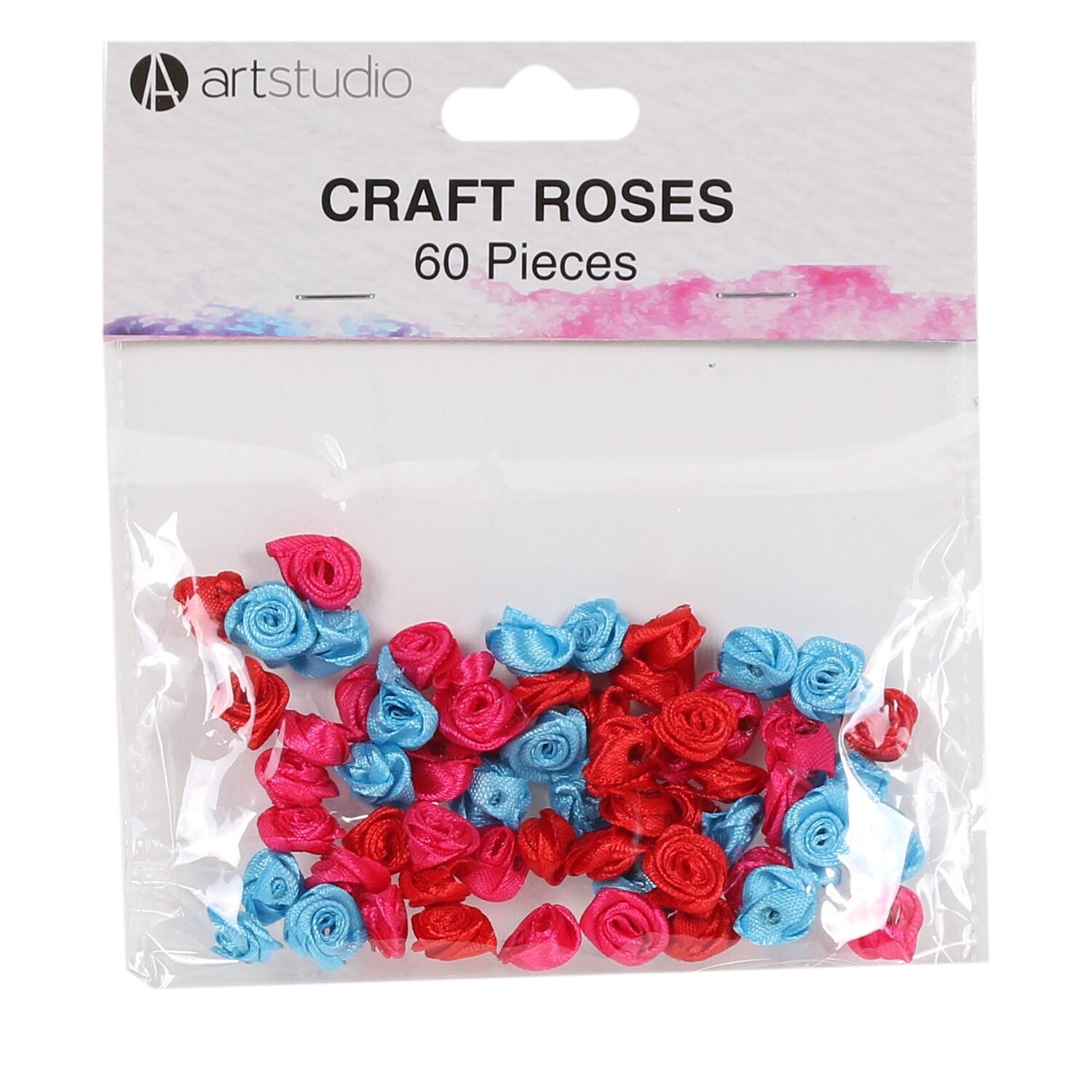 Pack of 60 Art Studio Craft Roses Image 1