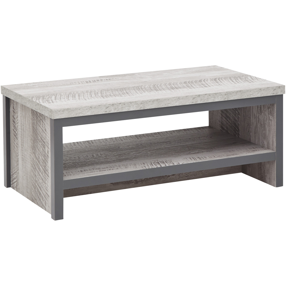 GFW Boston Grey Simple Coffee Table Image 4