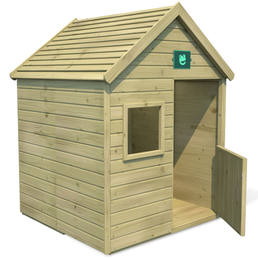 Cerland Marina 4 x 4ft Kids Wooden Playhouse Image 3