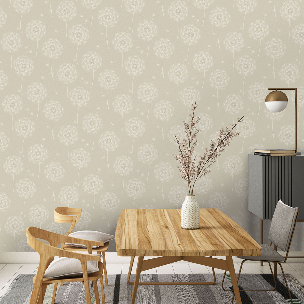 Holden Decor Allora Cream Vinyl Wallpaper Image 3