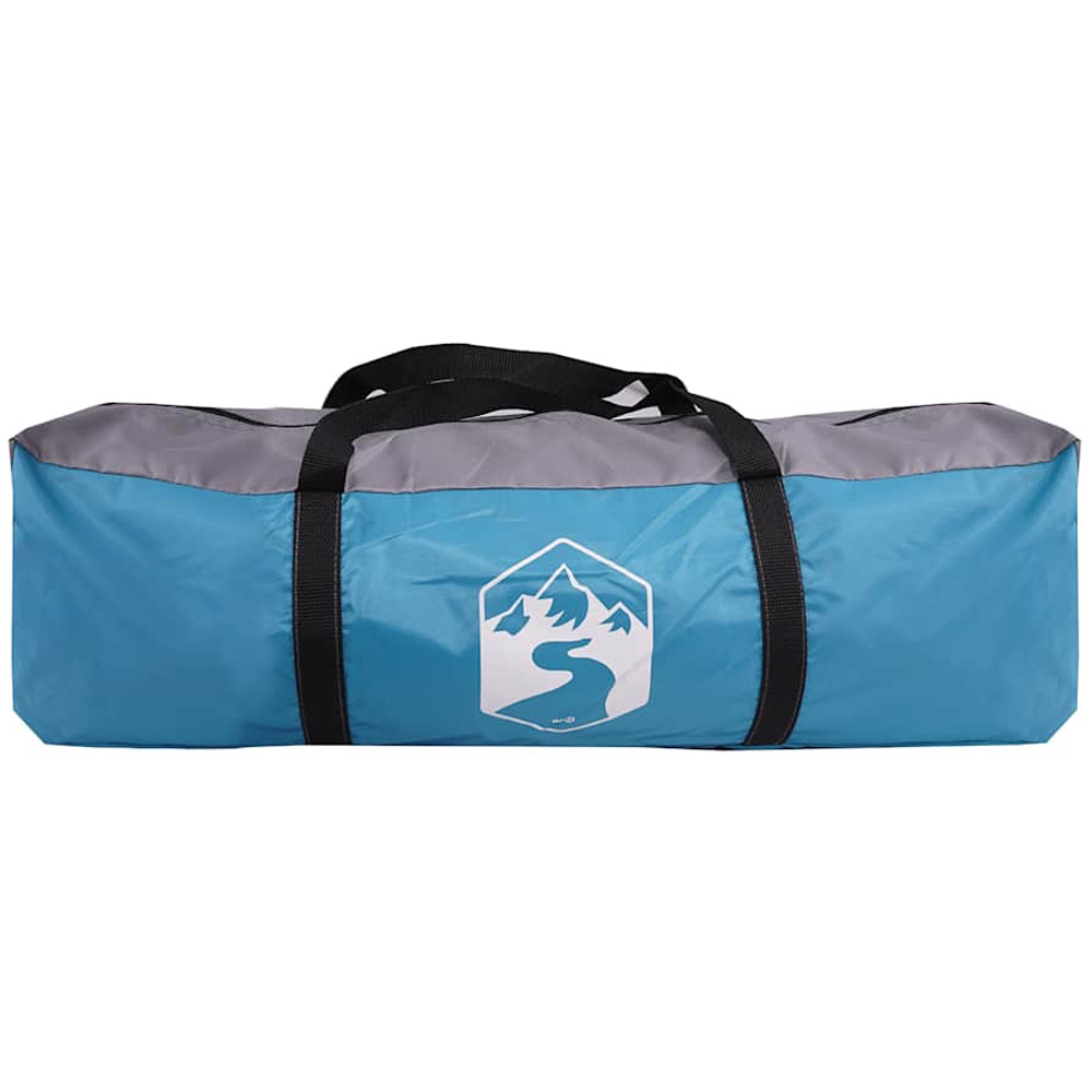 Walplus Waterproof Polyester Camping Tarp Shelter Blue 2.1 x 3 x 4.6m Image 4
