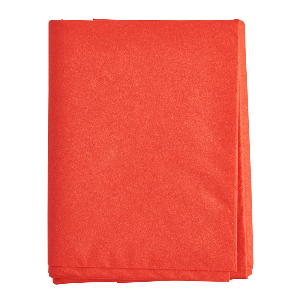 Wilko Red Paper Tablecover Image 1