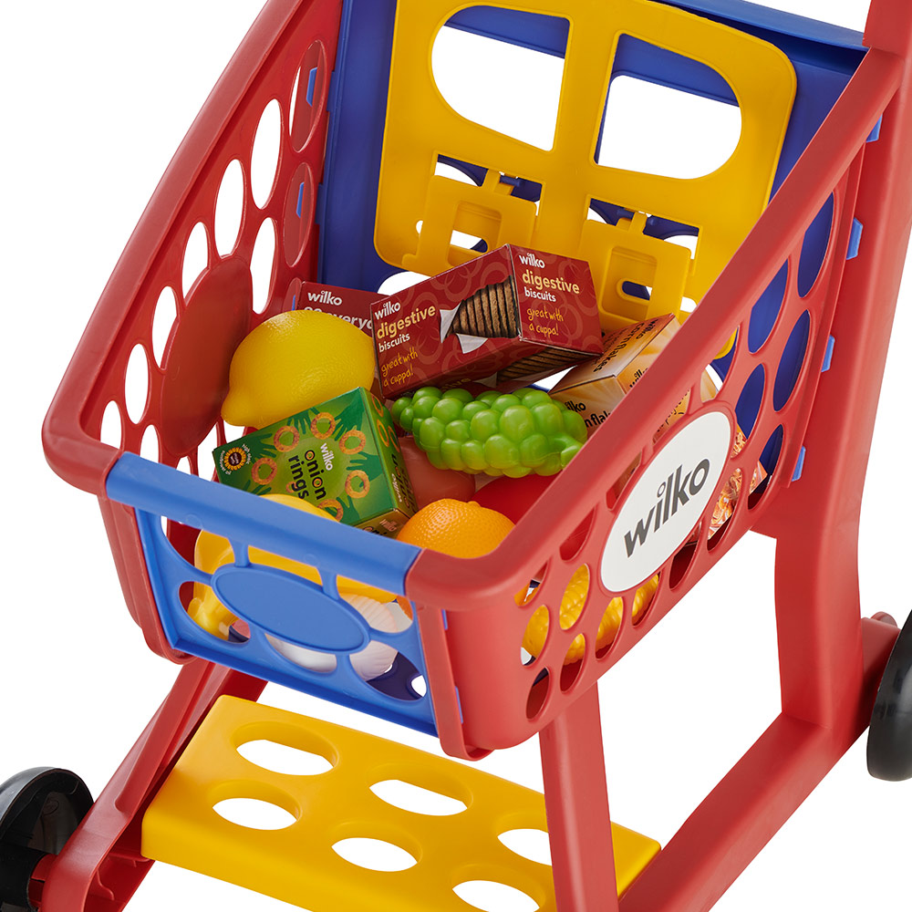 Wilko TA1268517 Lets Pretend Shopping Trolley 18 Months And Above Image 4