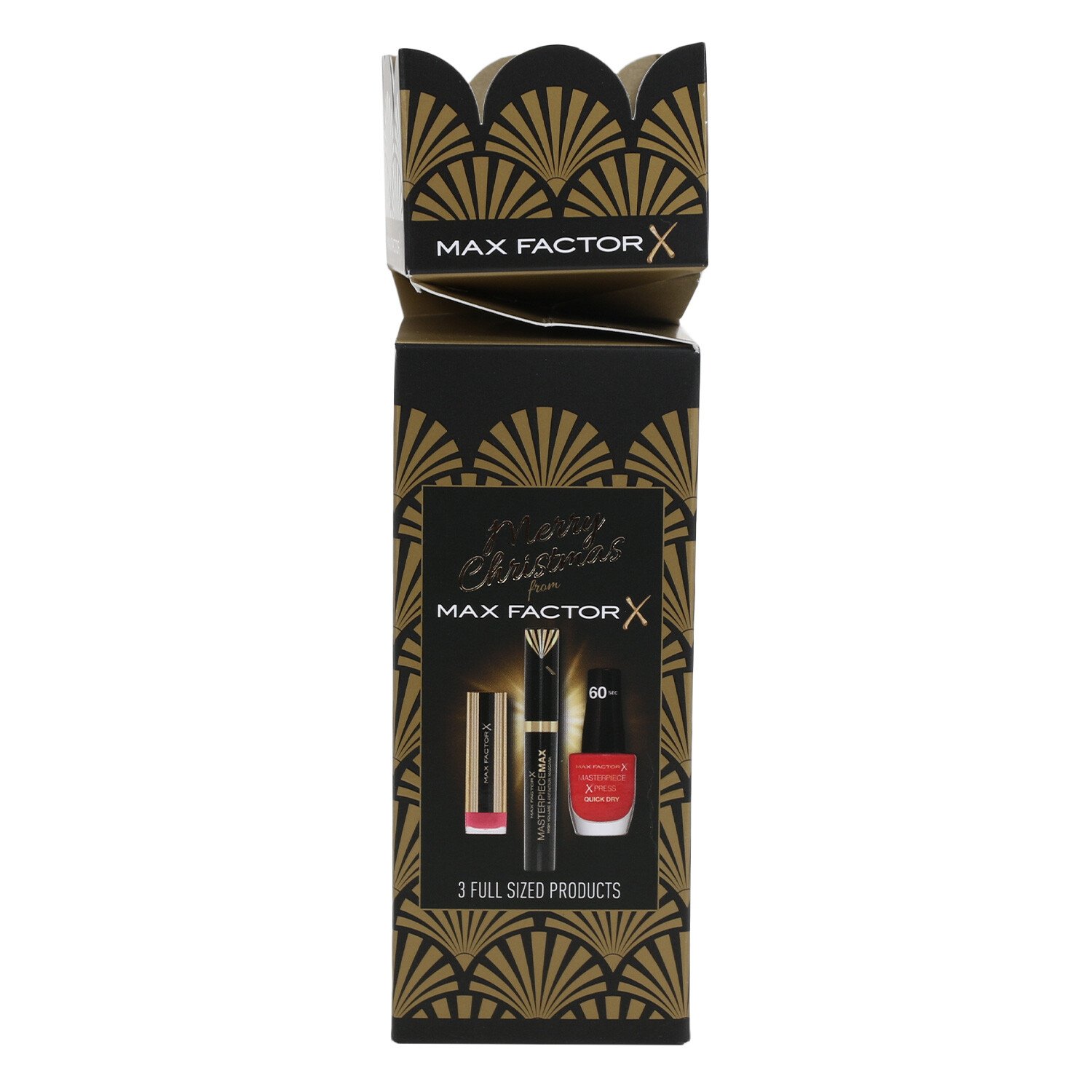 Max Factor X Christmas Cracker Gift - Red Image 1