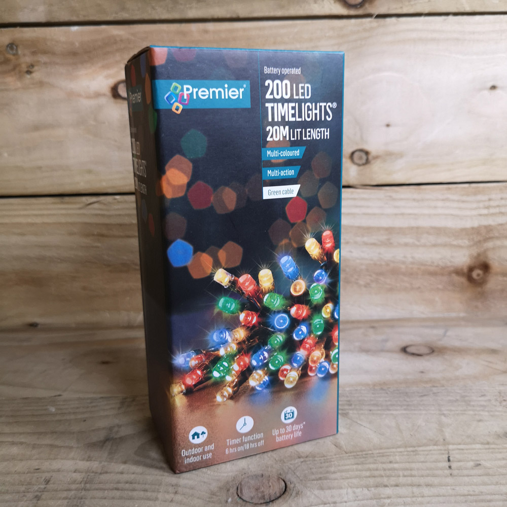 Premier 200 Multicolour LED String Light 20m Image 8