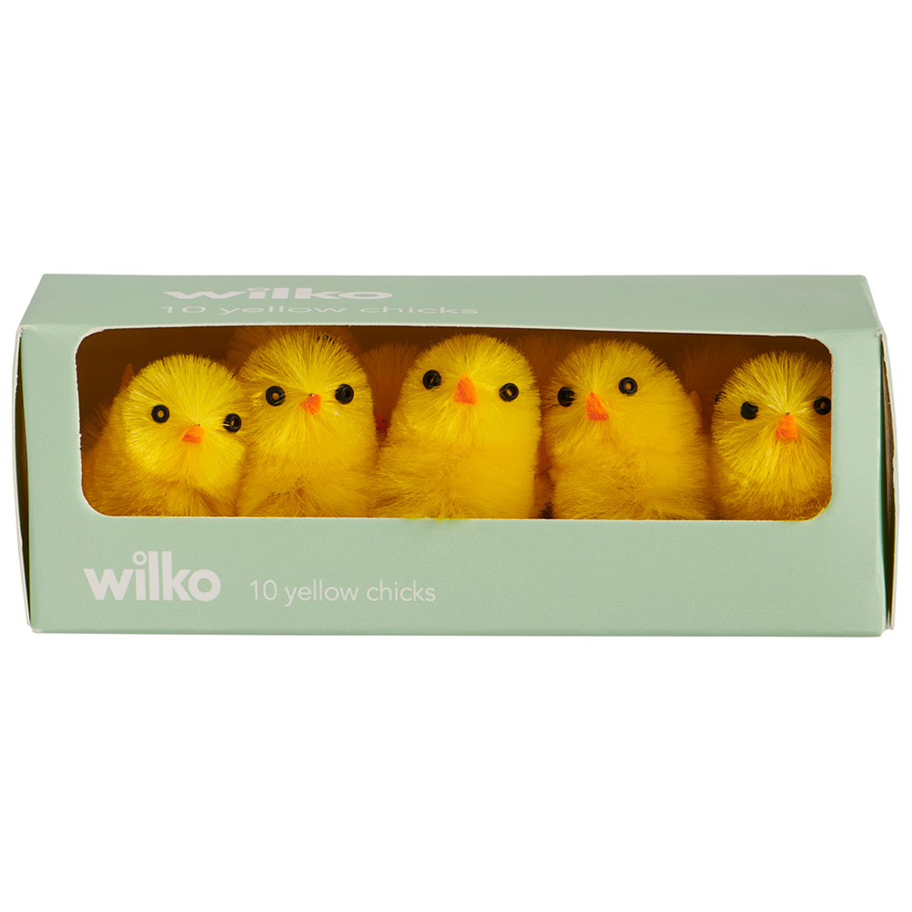 Wilko yellow chicks 10pk Image 2