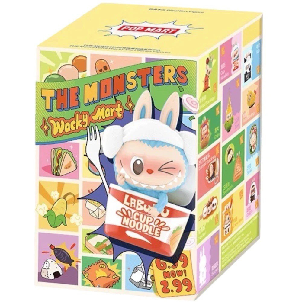 Pop Mart Labubu The Monsters Wacky Mart Figures Blind Box Image 1