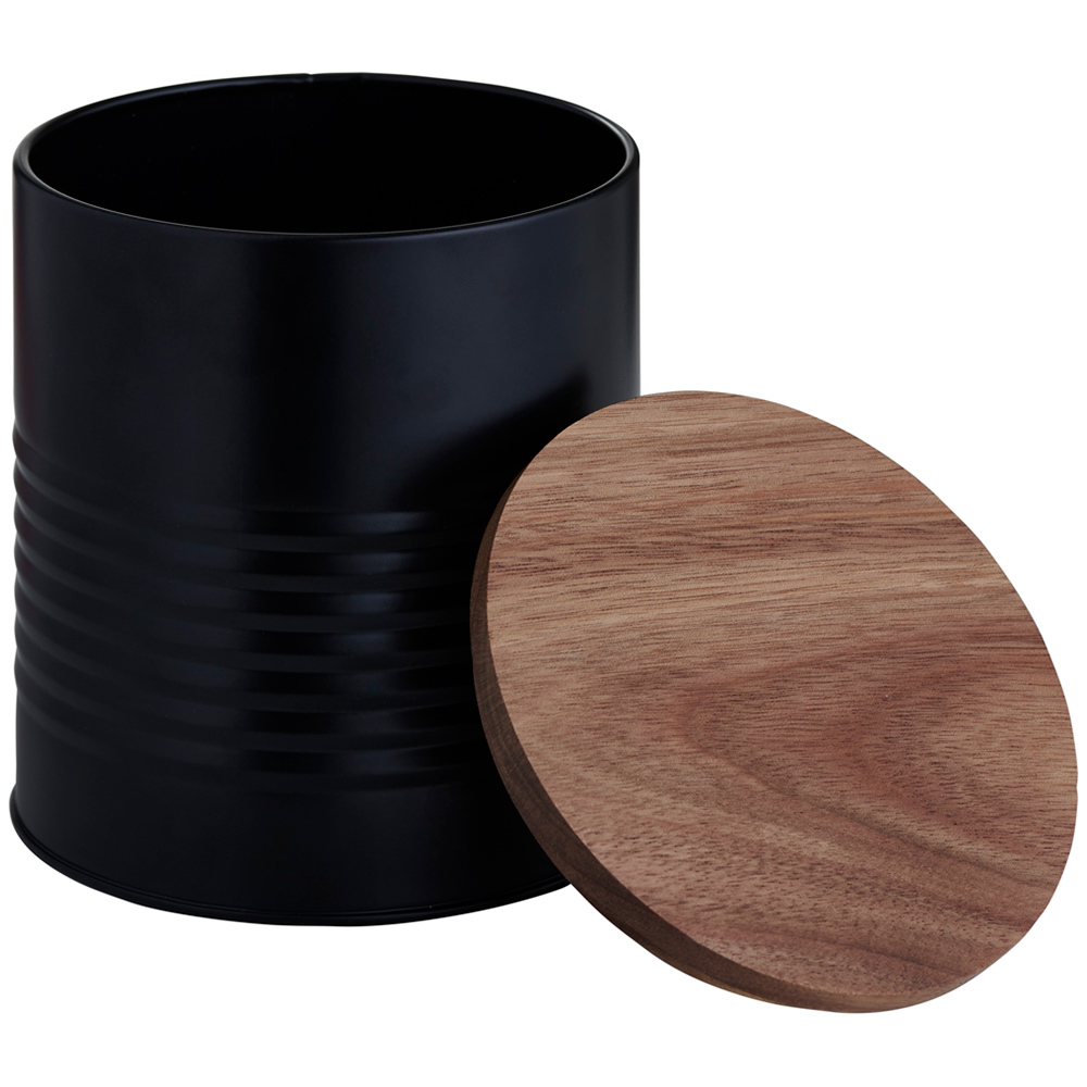 Wilko Black Metal Storage Canister Wilko