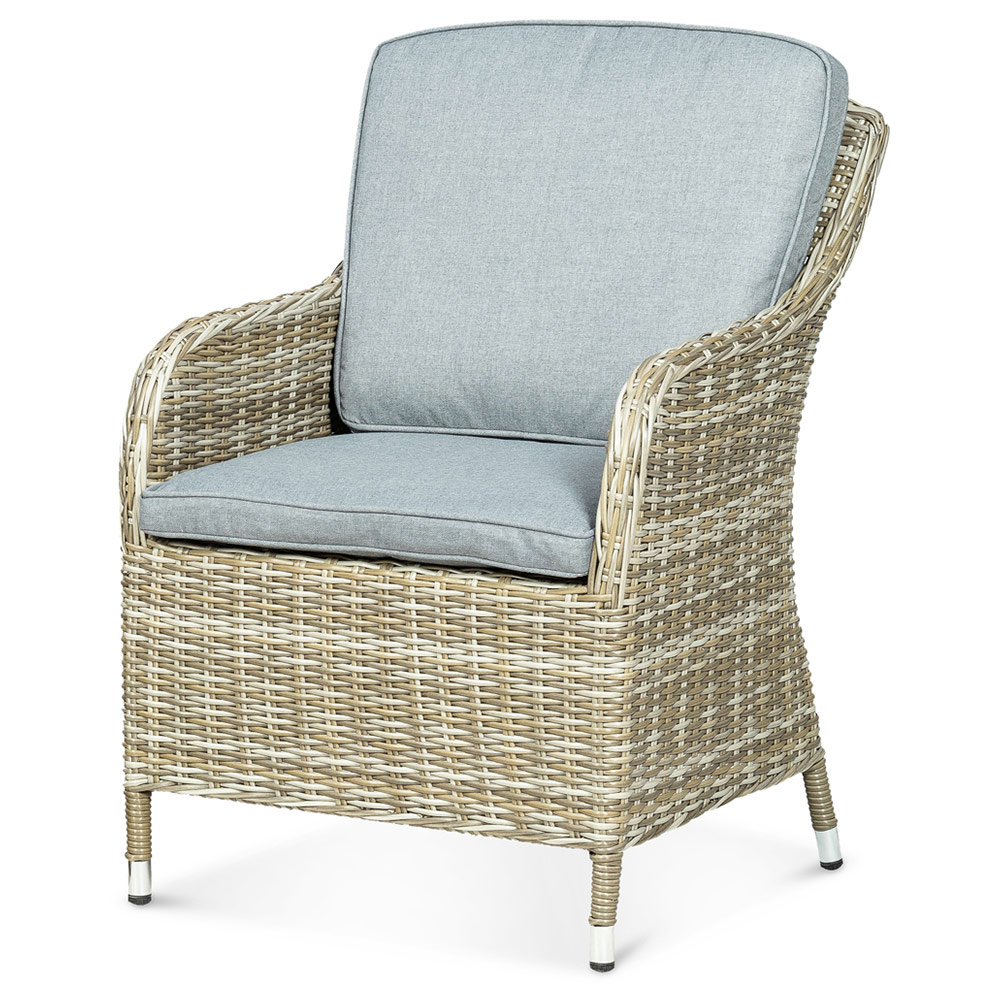 Royalcraft Wentworth Rattan 4 Seater Round Imperial Dining Set Image 4